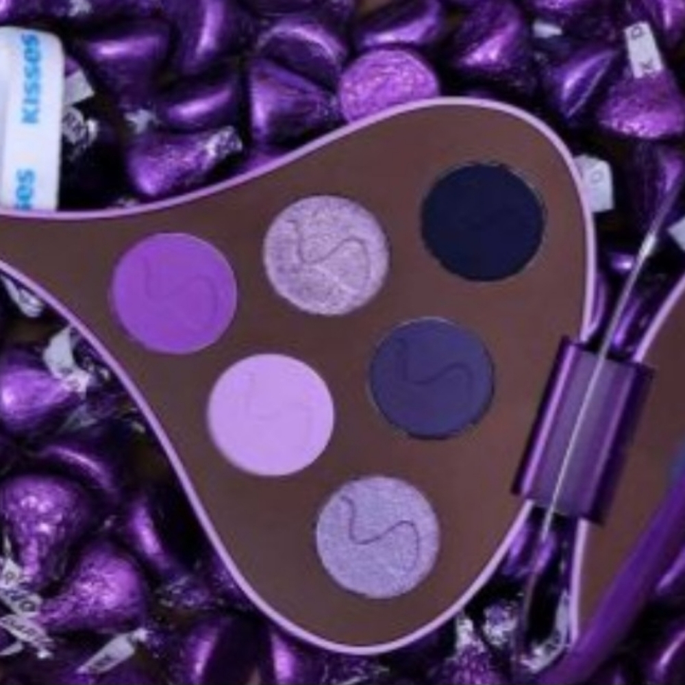 NEW GLAMLITE HERSHEY'S SPECIAL DARK 6 COLOR PALETTE NO BoX